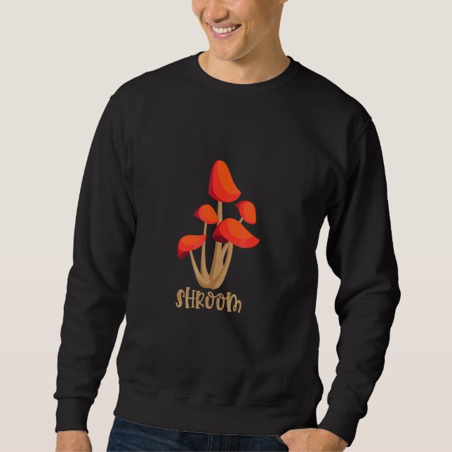Sweatshirt Cueilleur de champignons chasseur de champignons (Devant)
