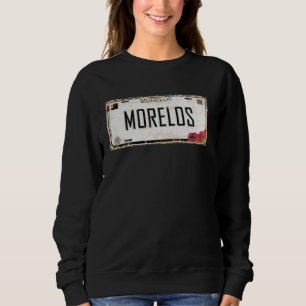 Sweatshirt Cuernavaca Morelos México Plaque de licence Esthét