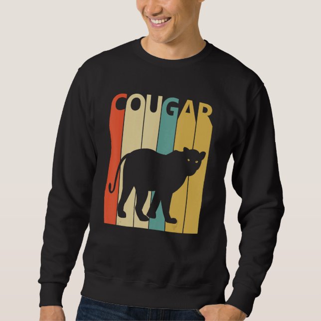 Sweatshirt Cuire Cougar Animal (Devant)