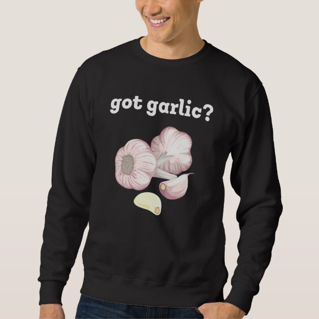 Sweatshirt Cuisine Ail Cloches Bulbes (Devant)