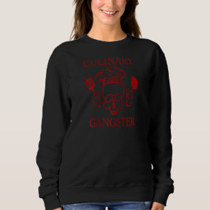 Sweatshirt Cuisine Chef Chef Casquette Crâne Cuisine Cuisine 