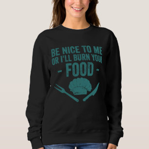 Sweatshirt Cuisine Cuisinière Pour Chef Culinaire Hommes Femm