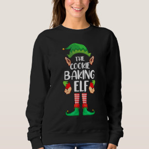 Sweatshirt Cuisine de biscuits Elf Correspondance Famille Gro
