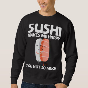 Sweatshirt Cuisine Sushi Pour Hommes Femmes Cuisine Japonaise