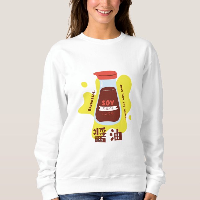 Sweatshirt Cuite sauce japonaise au soja (Devant)