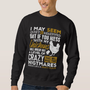 Sweatshirt Cultivateur de poulets mignons