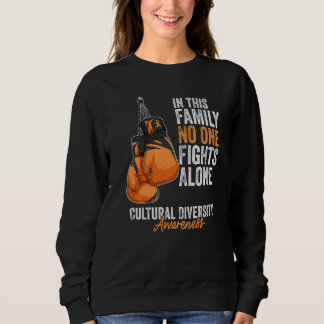 Sweatshirt Cultural Diversity Awareness Month Gloves Orange R