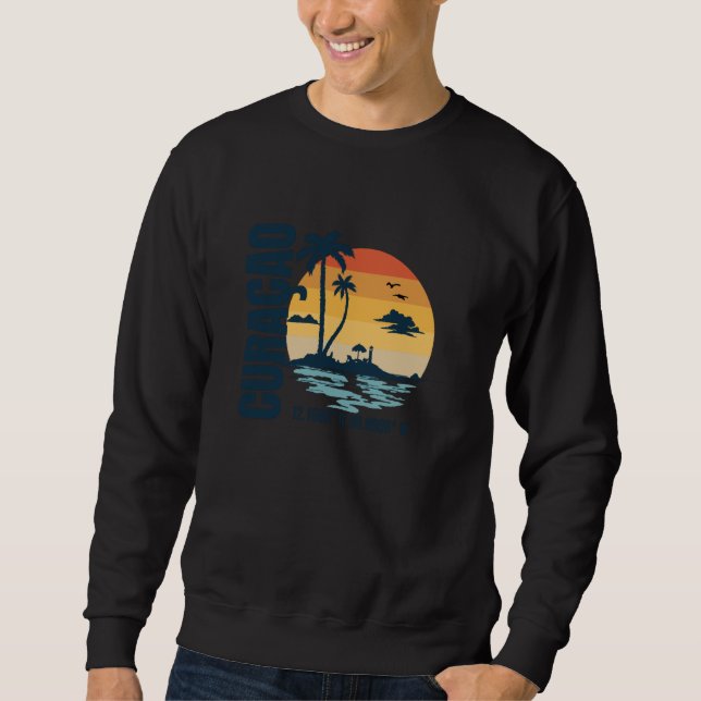 Sweatshirt Curaçao Curaçao (Devant)