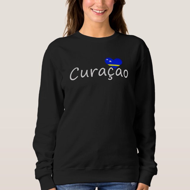 Sweatshirt Curaçao Love (Devant)