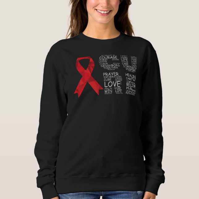 Sweatshirt Cure Cerveau Aneurysme Sensibilisation Chirurgie P (Devant)