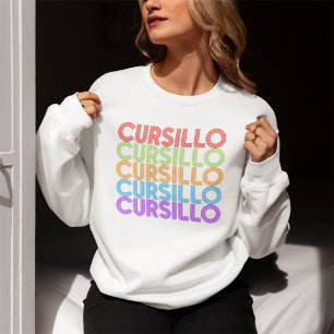 Sweatshirt Cursillo Pile Coloré de DeColores