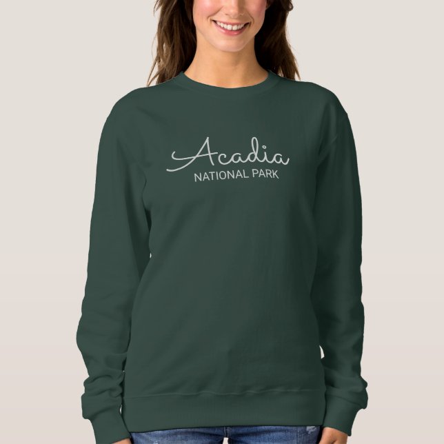 Sweatshirt Cursive (Devant)