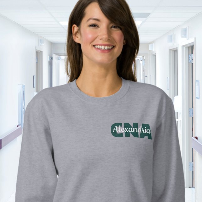 Sweatshirt Custom CNA Credentials with Name (Créateur téléchargé)