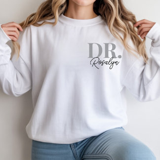 Sweatshirt Custom medical school graduation gift for doctors