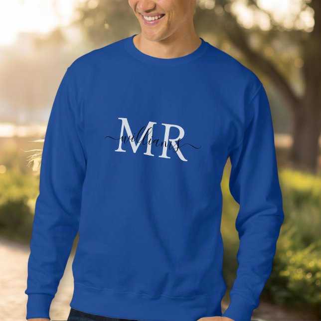Sweatshirt Custom Mr & Mrs Sweatshirt, Wedding Anniversary  (Créateur téléchargé)