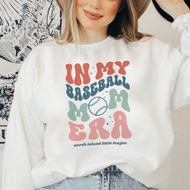 Sweatshirt Custom Retro "In My Baseball Mom Era" (Créateur téléchargé)