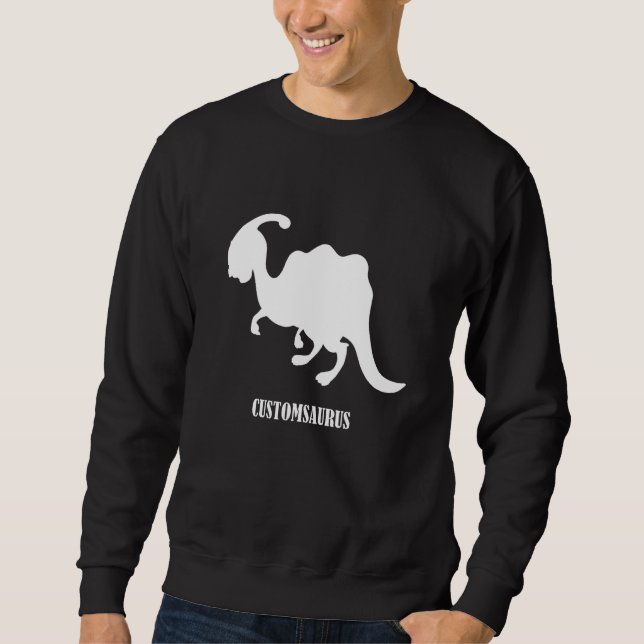 Sweatshirt Customsaurus Dinosaur (Devant)
