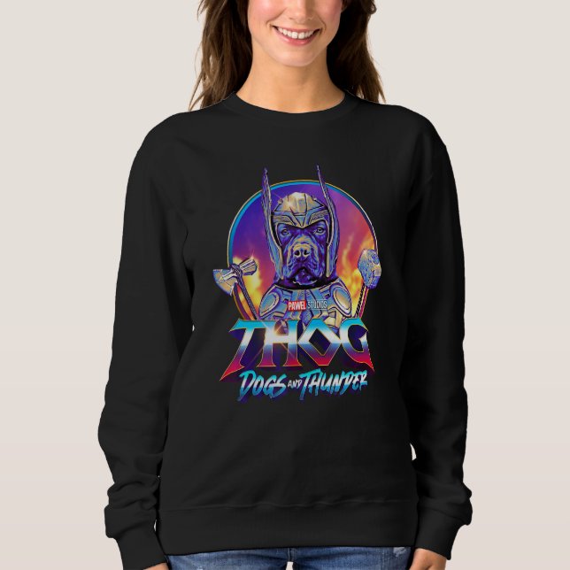 Sweatshirt Cute &  American Pitbull Puppy For Christmas (Devant)