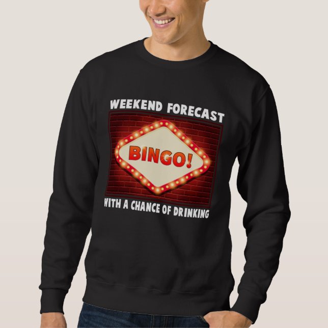 Sweatshirt Cute Bingo Design For Casino Game Bingo Lover 3 (Devant)