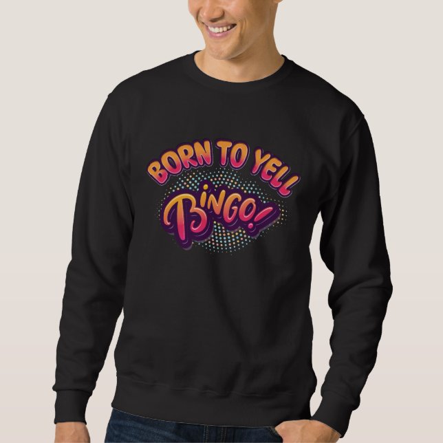 Sweatshirt Cute Bingo Design For Casino Game Bingo Lover 4 (Devant)
