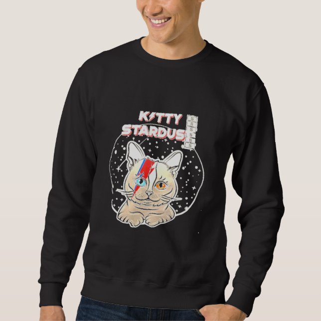 Sweatshirt Cute-Cat—For-Kitten—Stardust (Devant)