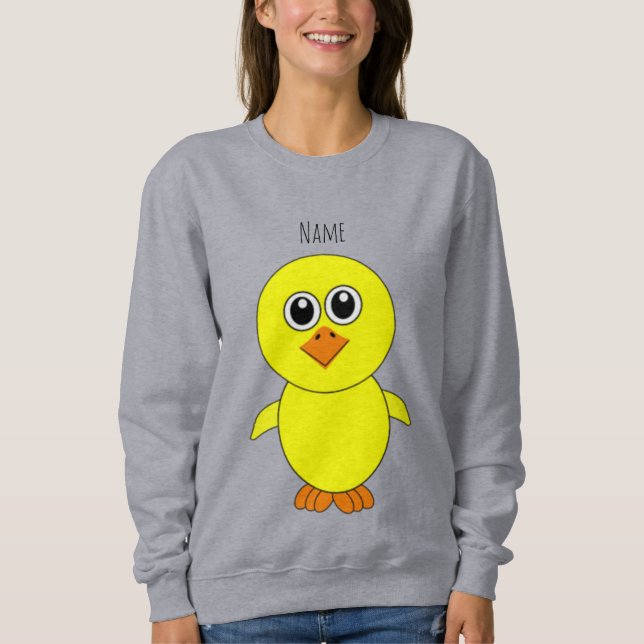 Sweatshirt Cute Chick Thunder_Cove (Devant)
