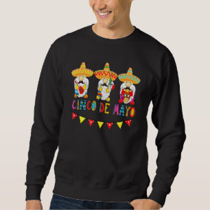 Sweatshirt Cute Cinco De Mayo Gnome Fête Mexicaine 202