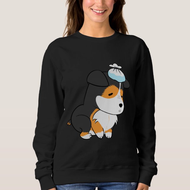 Sweatshirt Cute Corgi 523 (Devant)