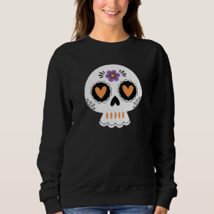 Sweatshirt Cute crâne de sucre Halloween