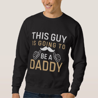 Sweatshirt Cute Daddy-to-0be art des mots