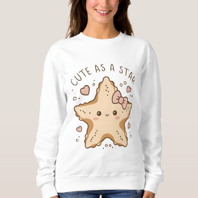 Sweatshirt Cute Etoile de Mer (Devant)