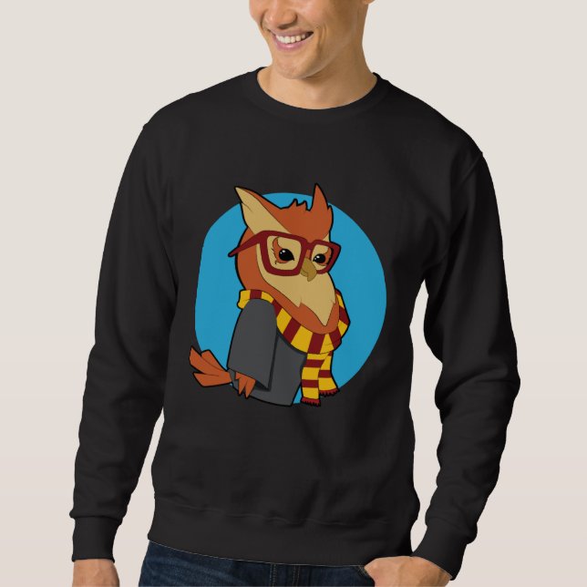Sweatshirt Cute Fashion Owl Bird (Devant)