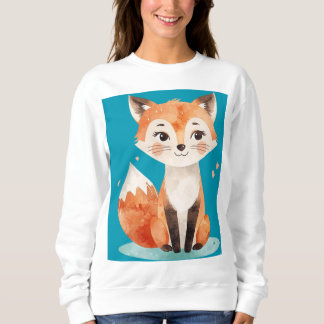 Sweatshirt Cute Fox T-Shirt