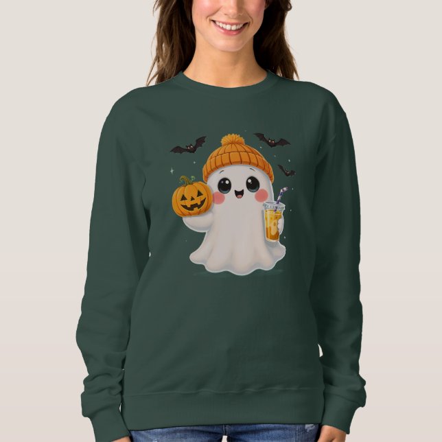 Sweatshirt Cute ghost (Devant)