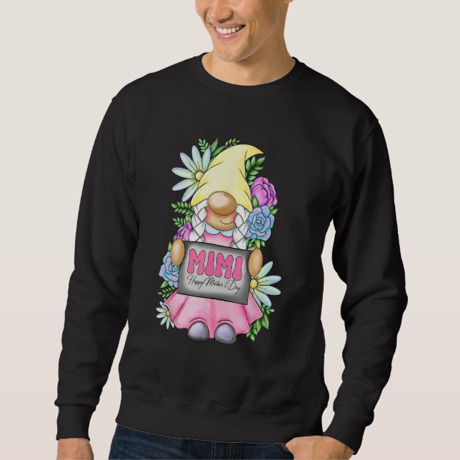 Sweatshirt Cute Gnome Mimi Happy Mother s Day For Mom Gnomies (Devant)