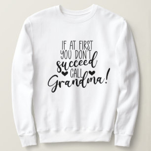 Sweatshirt Cute grand-mère succède à l'art du mot