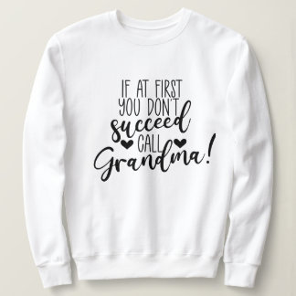 Sweatshirt Cute grand-mère succède à l'art du mot