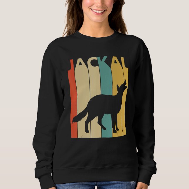 Sweatshirt Cute Jackal Animal (Devant)