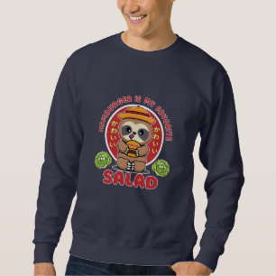 Sweatshirt Cute Kawaii Burger Salad