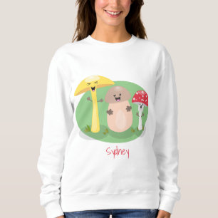 Sweatshirt Cute kawaii champignon champignon toadstool