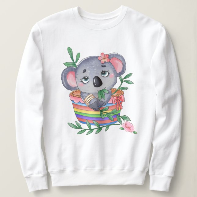 Sweatshirt Cute Koala (Design devant)
