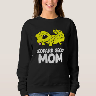 Sweatshirt Cute Leopard Gecko Maman Reptile Gecko Animal Leop