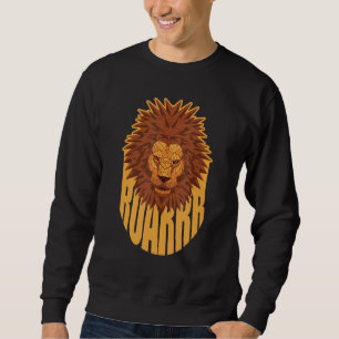 Sweatshirt Cute Lion Animaux sauvages Jungles King Roarrr
