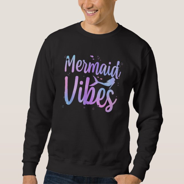 Sweatshirt Cute Mermaid For Women Girls Mythical Creature Mer (Devant)
