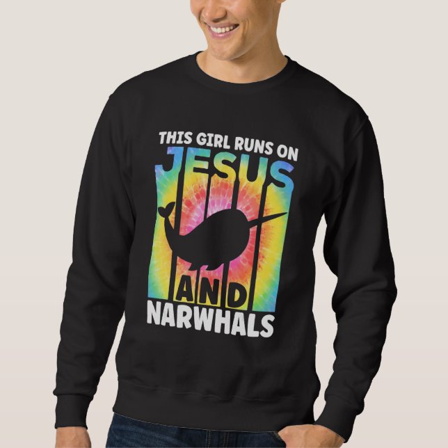 Sweatshirt Cute Narwhal Outfit for Narwhal Lovers Apparel Wom (Devant)