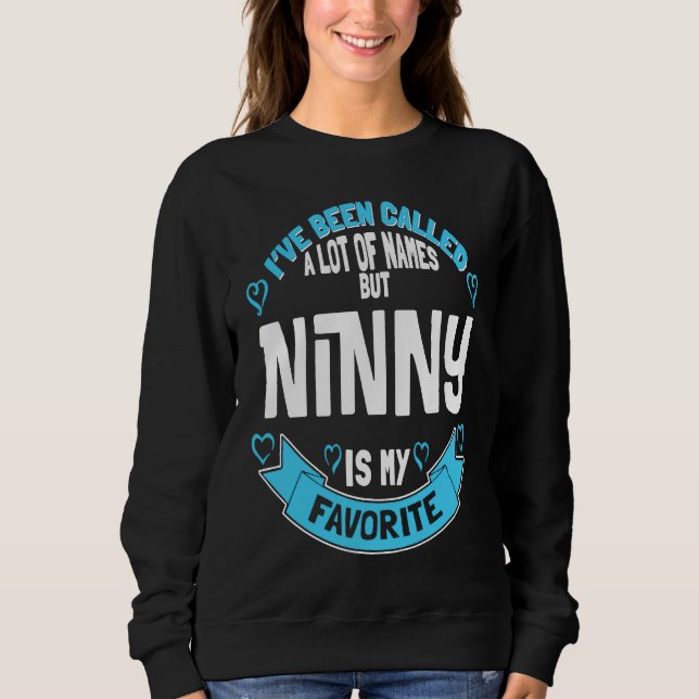 Sweatshirt Cute Ninny for Grandmother   for Ninny (Devant)