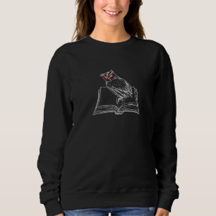 Sweatshirt Cute Owl Lectures Livres de littérature Forêt