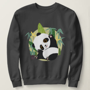 Sweatshirt Cute Panda