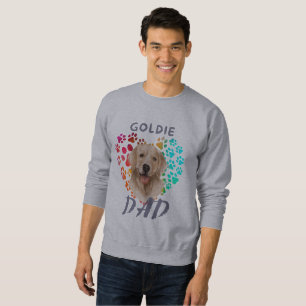 Sweatshirt Cute paw Coeur doré Chien Chien Chien Chien Chien 