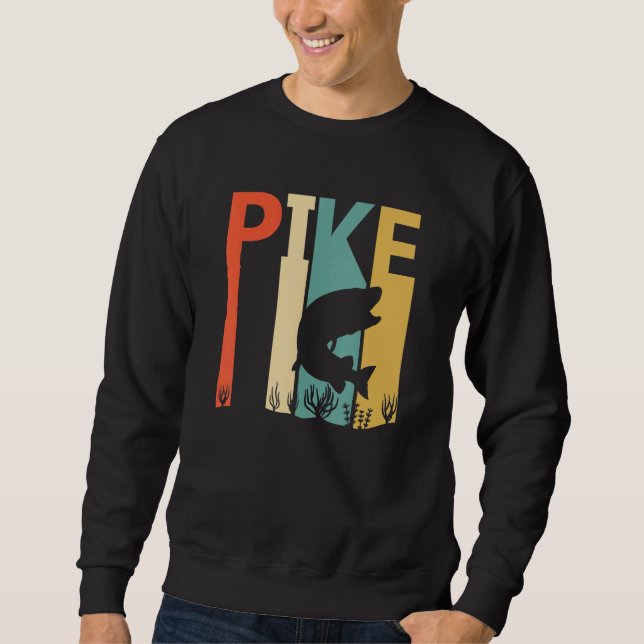 Sweatshirt Cute Pike Animal (Devant)